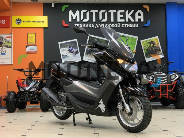 Максискутер Мотомир QUANTUM 50 (125) чёрный | Мототека